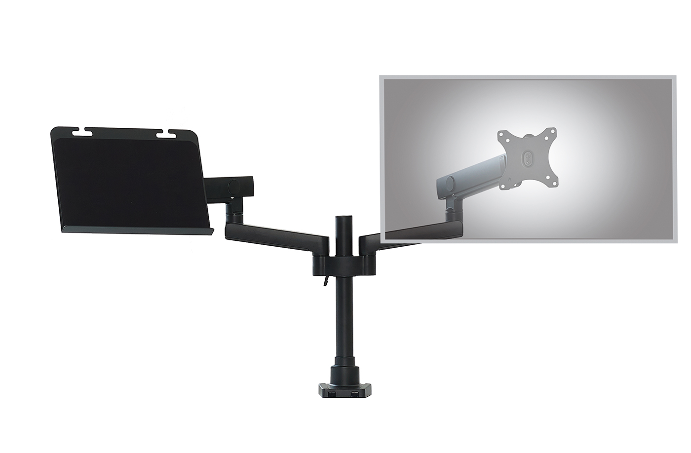 Yogiflex Dual Monitor Arm – ErgoFurniture