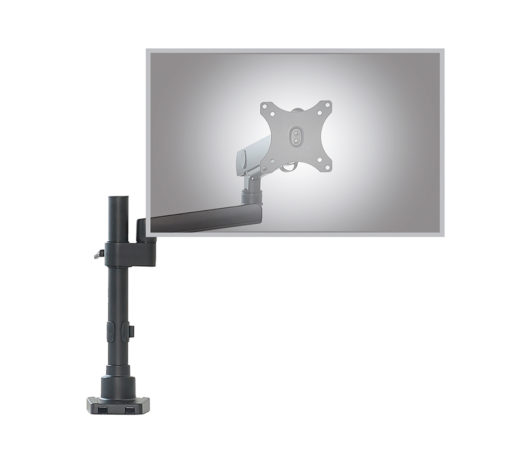 Actiflex II Single Mount front with angle and screen LR