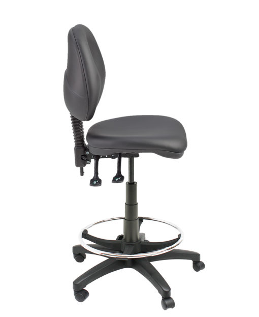 Gala Lab Drafting Chair Side LR