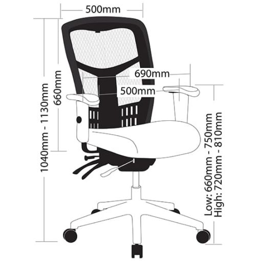 OMesh Executive Ergonomic Chair