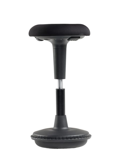 Front view of wobble stool