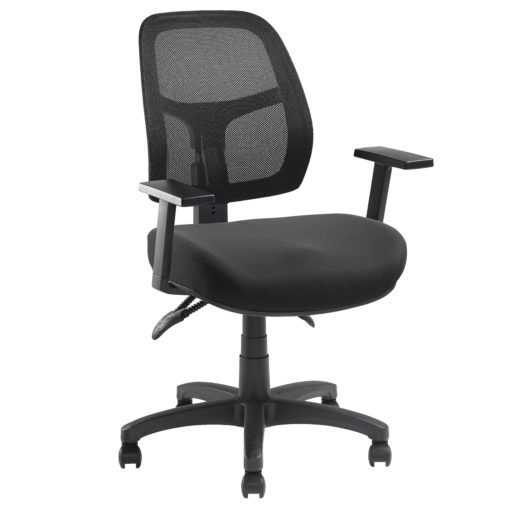 K Mesh Black Office Chair