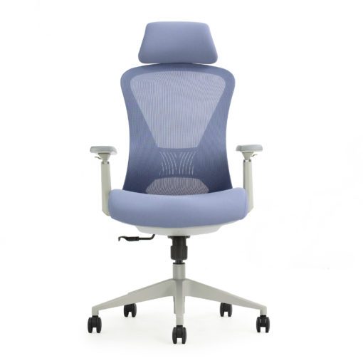 Zee2 Elegant Blue Office Mesh Chair